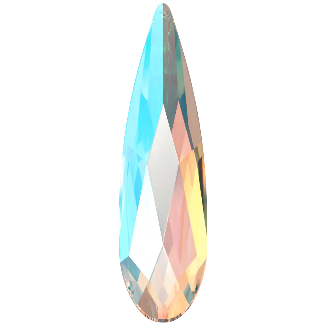 Serinity Flat Back Crystals Non Hotfix Raindrop (2304) Crystal Shimmer - Bluestreak Crystals