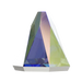 Serinity Flat Back Crystals Non Hotfix Round Spike (2019) Crystal AB - Bluestreak Crystals