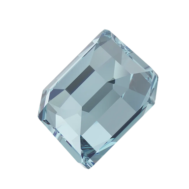 Serinity Flat Back Crystals Non Hotfix Small Hexagon (2777) Aquamarine - Bluestreak Crystals