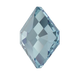 Serinity Flat Back Crystals Non Hotfix Small Hexagon (2777) Aquamarine - Bluestreak Crystals