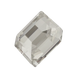 Serinity Flat Back Crystals Non Hotfix Small Hexagon (2777) Crystal Silver Shade - Bluestreak Crystals