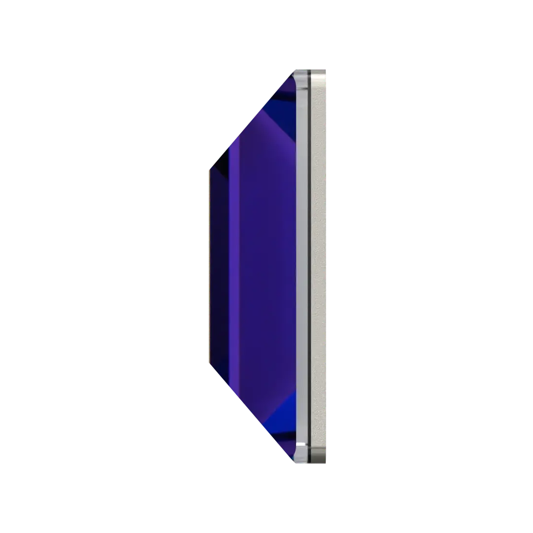Serinity Flat Back Crystals Non Hotfix Square (2400) Crystal Bermuda Blue - Bluestreak Crystals