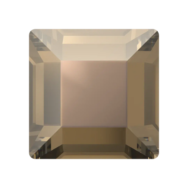 Serinity Flat Back Crystals Non Hotfix Square (2400) Crystal Bronze - Bluestreak Crystals