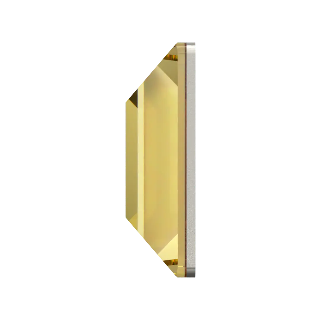 Serinity Flat Back Crystals Non Hotfix Square (2400) Dark Jonquil - Bluestreak Crystals
