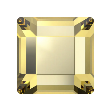 Serinity Flat Back Crystals Non Hotfix Square (2400) Dark Jonquil - Bluestreak Crystals