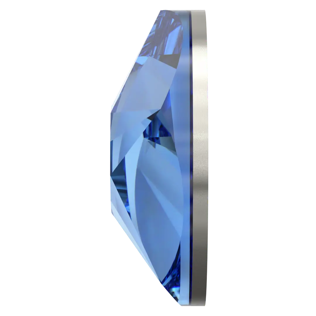 Serinity Flat Back Crystals Non Hotfix Star Rose (2100) Cool Blue - Bluestreak Crystals