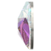 Serinity Flat Back Crystals Non Hotfix Star Rose (2100) Crystal AB - Bluestreak Crystals