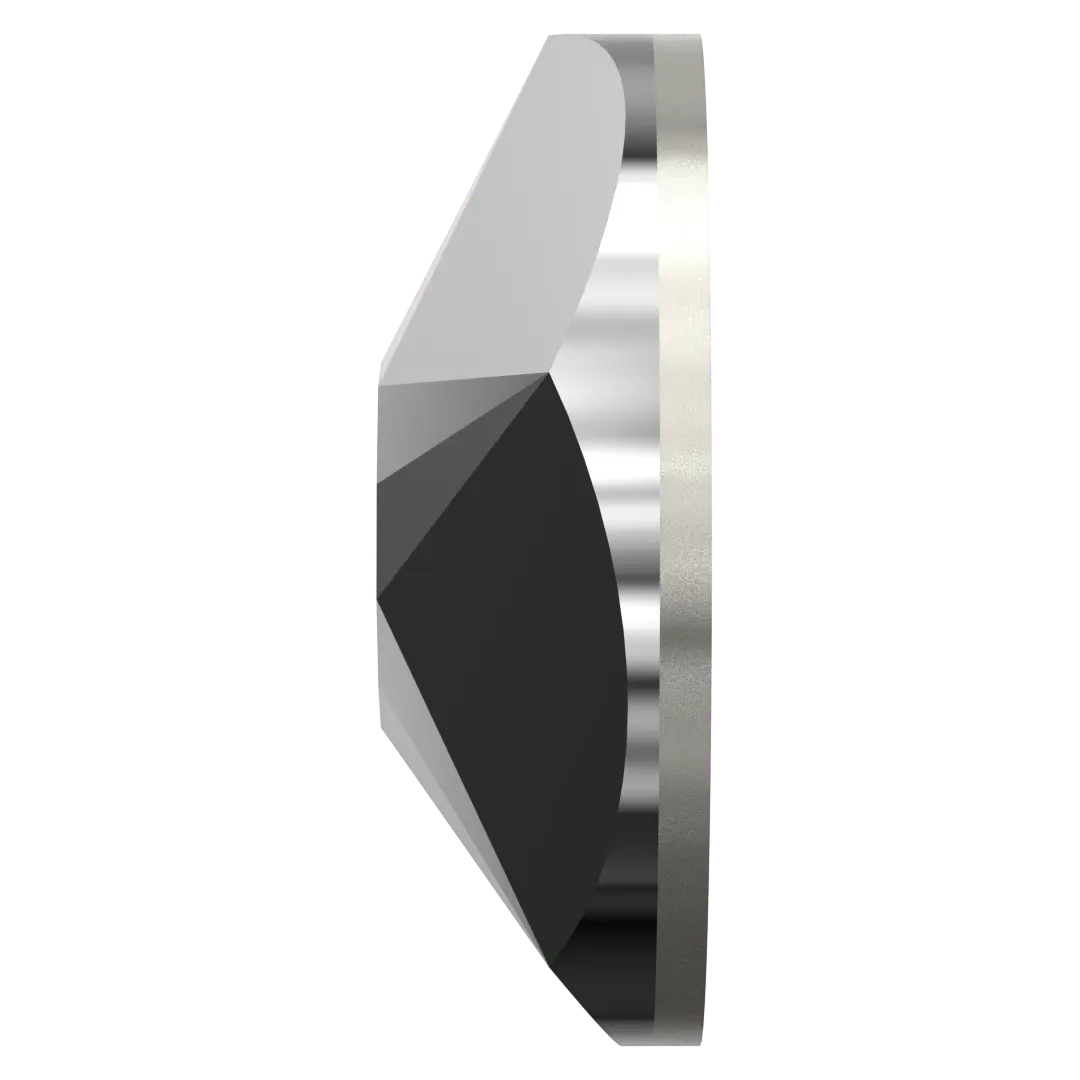 Serinity Flat Back Crystals Non Hotfix Star Rose (2100) Crystal Light Chrome - Bluestreak Crystals
