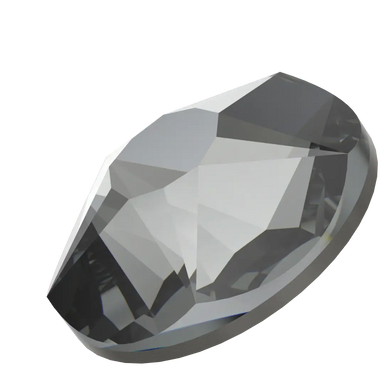 Serinity Flat Back Crystals Non Hotfix Star Rose (2100) Crystal Silver Night - Bluestreak Crystals