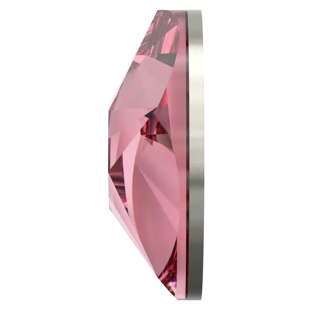 Serinity Flat Back Crystals Non Hotfix Star Rose (2100) Light Rose - Bluestreak Crystals