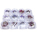 Serinity Flat Back Crystals Non Hotfix Supreme Mix Purples - Bluestreak Crystals
