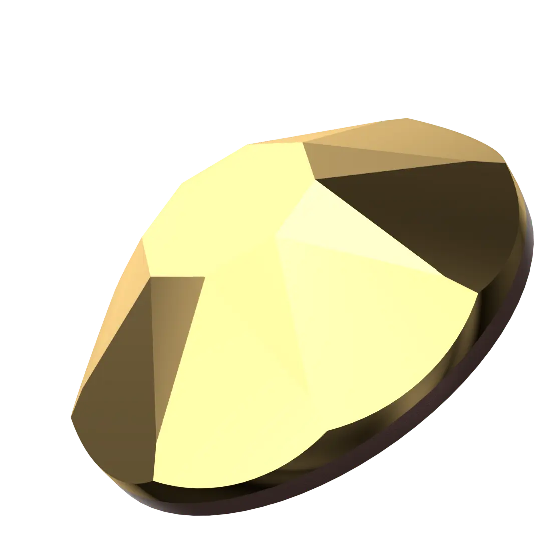 Serinity Hotfix Flat Back Crystals (2000, 2038 & 2078) Crystal Aurum - Bluestreak Crystals