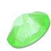 Serinity Hotfix Flat Back Crystals (2000, 2038 & 2078) Crystal Electric Green Ignite - Bluestreak Crystals