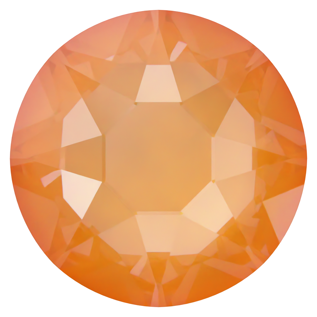 Serinity Hotfix Flat Back Crystals (2000, 2038 & 2078) Crystal Mango Ignite - Bluestreak Crystals