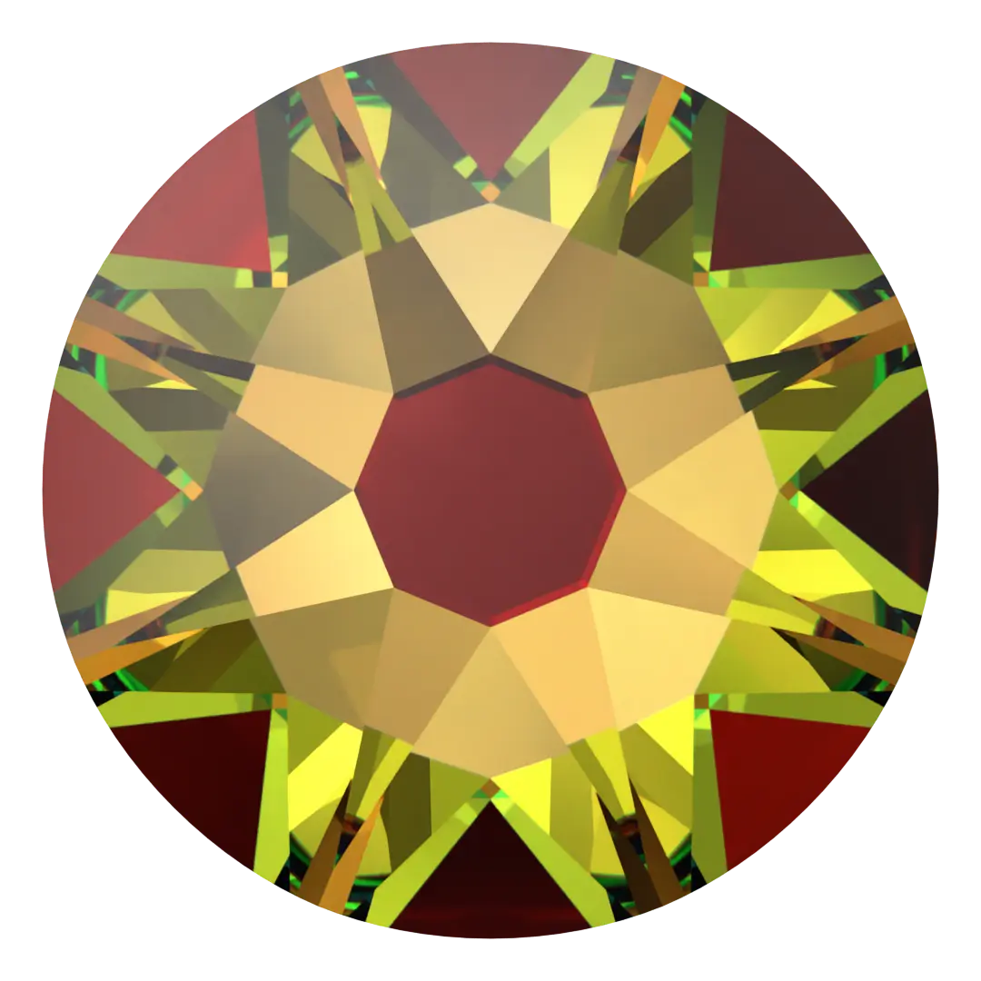 Serinity Hotfix Flat Back Crystals (2000, 2038 & 2078) Crystal Vitrail Medium - Bluestreak Crystals