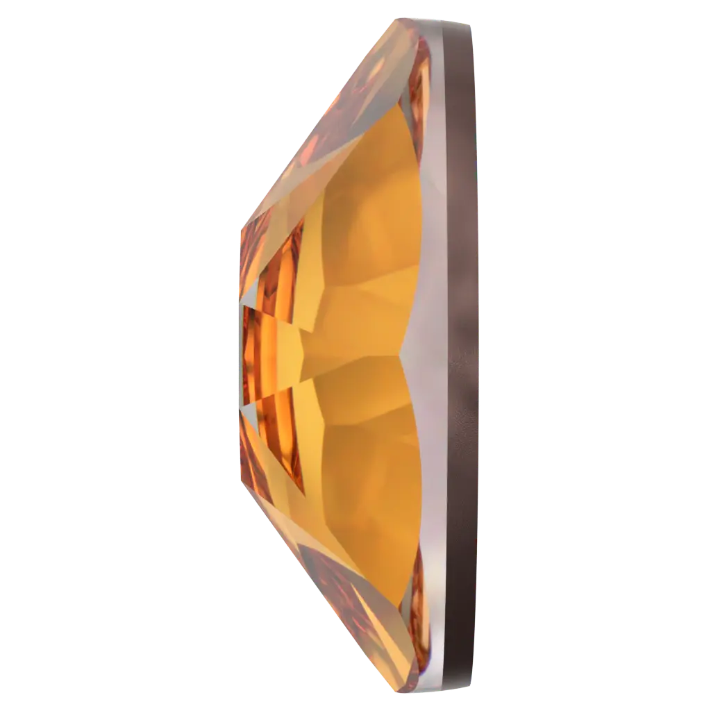 Serinity Hotfix Flat Back Crystals (2000, 2038 & 2078) Dark Orange - Bluestreak Crystals