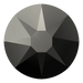 Serinity Hotfix Flat Back Crystals (2000, 2038 & 2078) Jet Transparent - Bluestreak Crystals