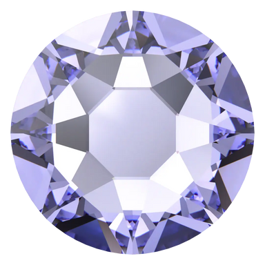Serinity Hotfix Flat Back Crystals (2000, 2038 & 2078) Provence Lavender - Bluestreak Crystals