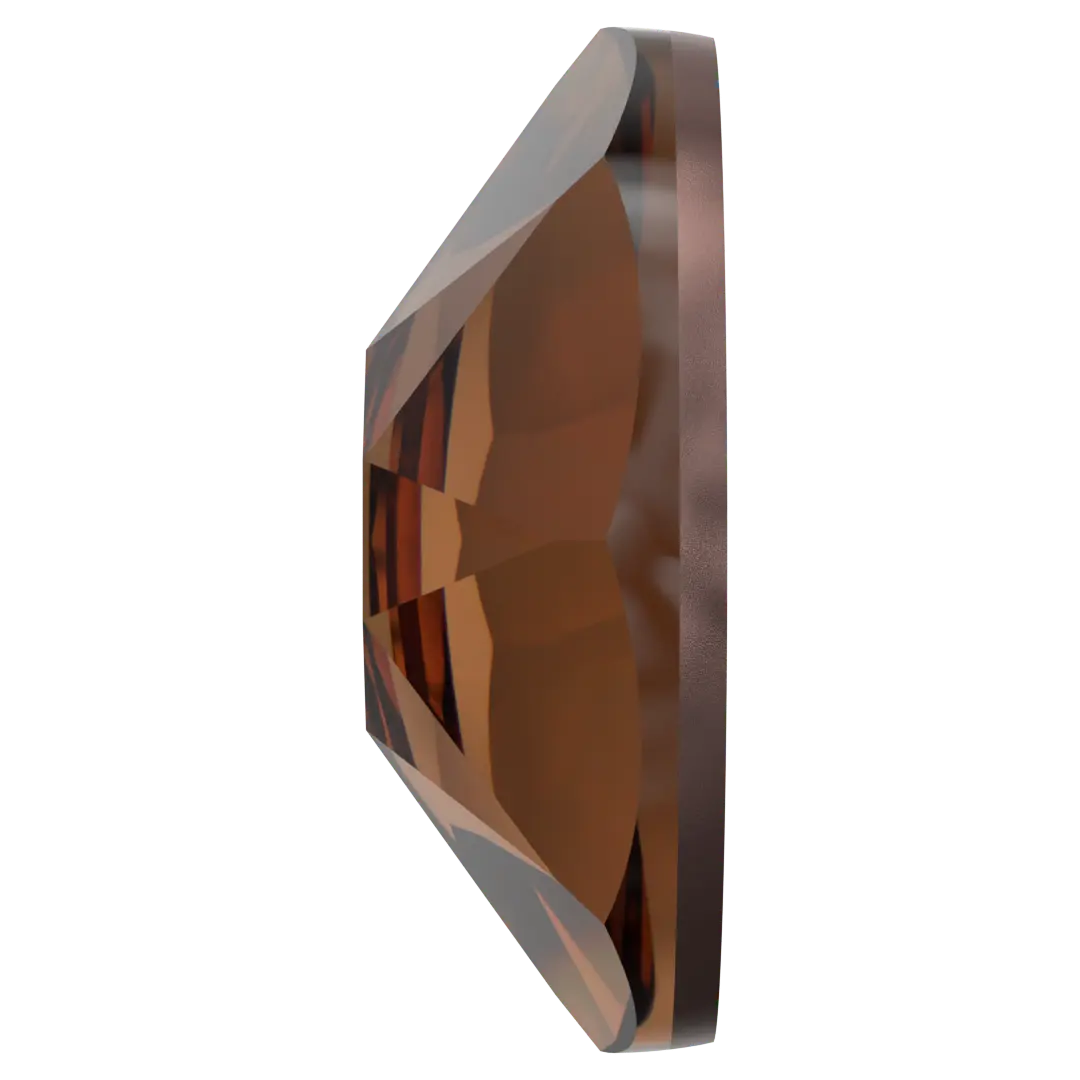 Serinity Hotfix Flat Back Crystals (2000, 2038 & 2078) Smoked Topaz - Bluestreak Crystals