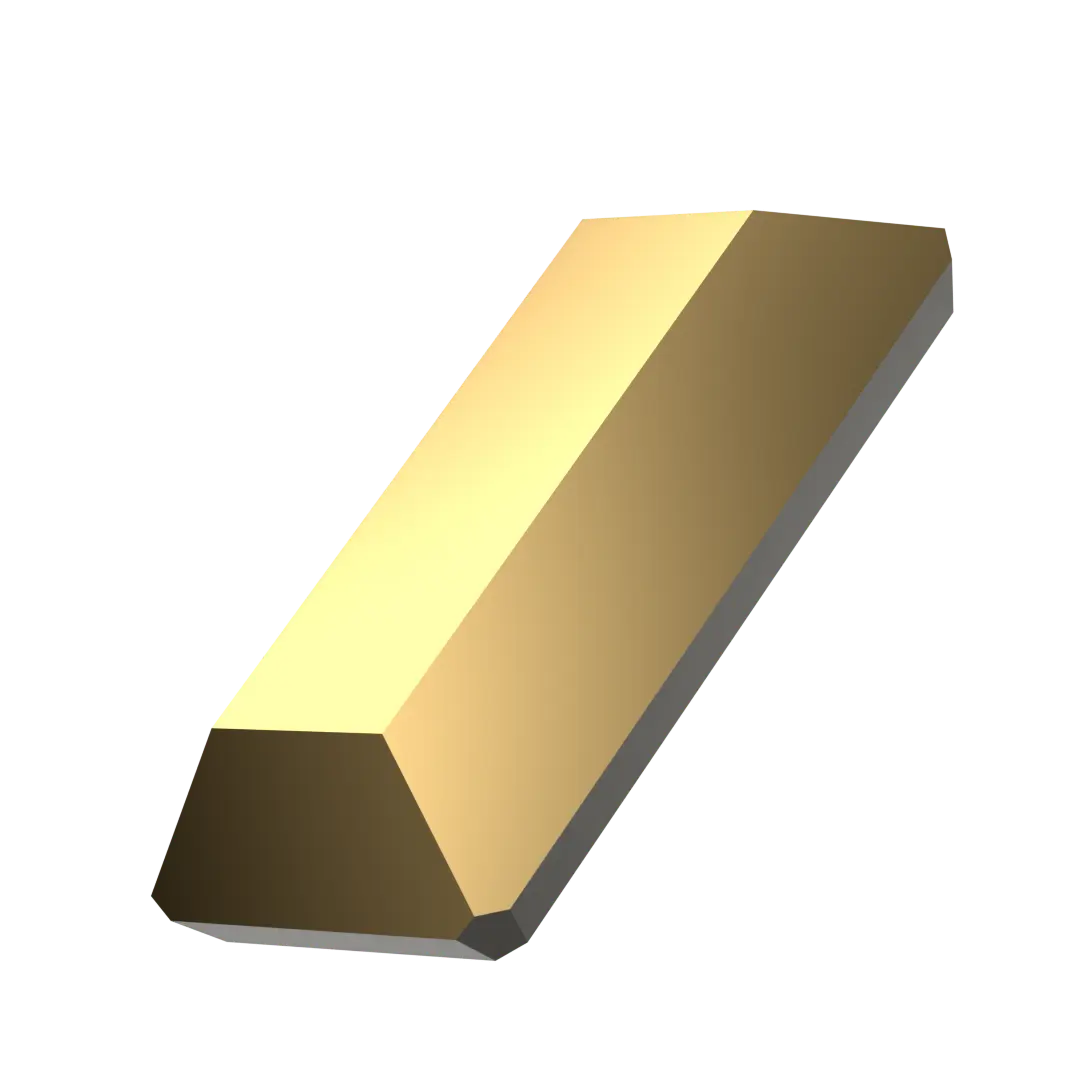 Serinity Hotfix Flat Back Crystals Baguette (2510) Crystal Aurum - Bluestreak Crystals