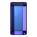 Serinity Hotfix Flat Back Crystals Baguette (2510) Crystal Heliotrope - Bluestreak Crystals