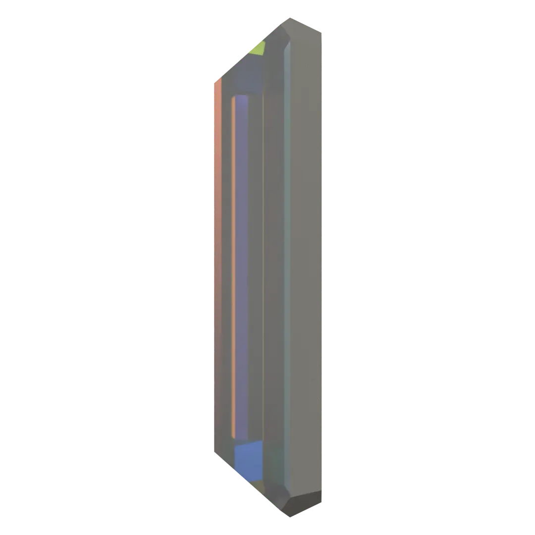 Serinity Hotfix Flat Back Crystals Baguette (2510) Crystal Vitrail Medium - Bluestreak Crystals
