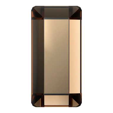 Serinity Hotfix Flat Back Crystals Baguette (2510) Light Smoked Topaz - Bluestreak Crystals