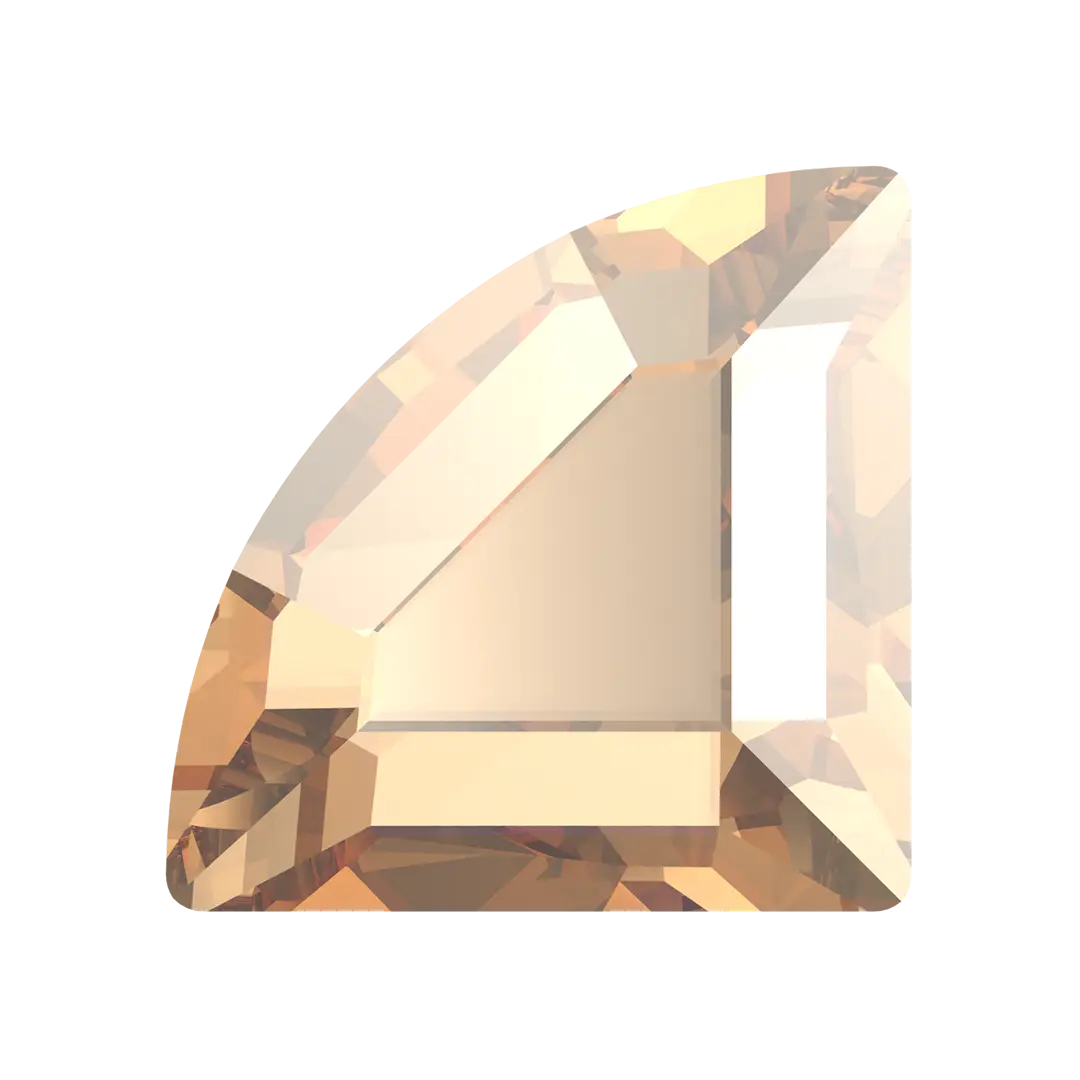 Serinity Hotfix Flat Back Crystals Connector (2715) Crystal Golden Shadow - Bluestreak Crystals
