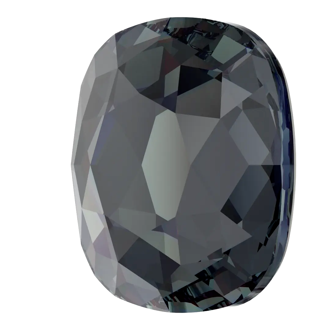 Serinity Hotfix Flat Back Crystals Cushion (2471) Graphite - Bluestreak Crystals