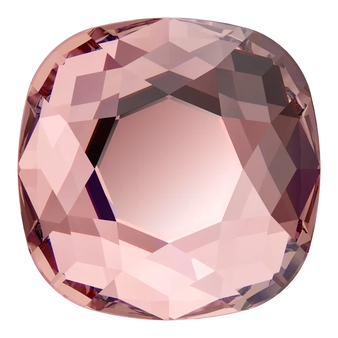 Serinity Hotfix Flat Back Crystals Cushion (2471) Vintage Rose - Bluestreak Crystals