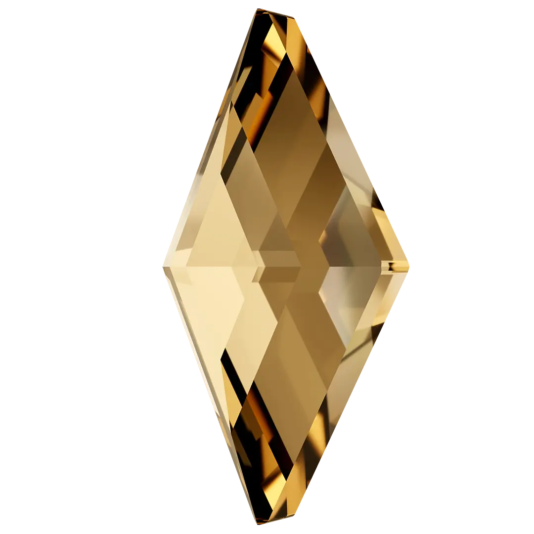 Serinity Hotfix Flat Back Crystals Diamond (2773) Crystal Golden Shadow - Bluestreak Crystals