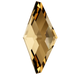 Serinity Hotfix Flat Back Crystals Diamond (2773) Crystal Golden Shadow - Bluestreak Crystals