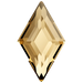 Serinity Hotfix Flat Back Crystals Diamond (2773) Crystal Golden Shadow - Bluestreak Crystals