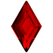Serinity Hotfix Flat Back Crystals Diamond (2773) Light Siam - Bluestreak Crystals