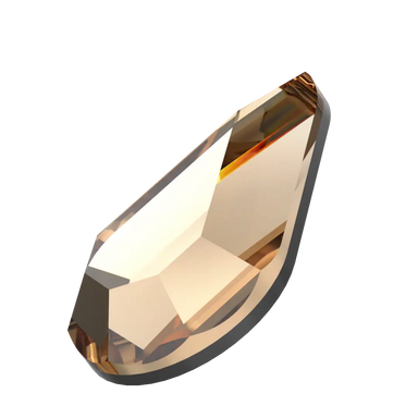 Serinity Hotfix Flat Back Crystals Drop (2300) Light Colorado Topaz - Bluestreak Crystals