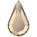 Serinity Hotfix Flat Back Crystals Drop (2300) Light Colorado Topaz - Bluestreak Crystals