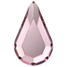 Serinity Hotfix Flat Back Crystals Drop (2300) Light Rose - Bluestreak Crystals