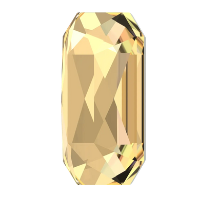 Serinity Hotfix Flat Back Crystals Emerald Cut (2602) Crystal Golden Shadow - Bluestreak Crystals