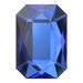 Serinity Hotfix Flat Back Crystals Emerald Cut (2602) Crystal Heliotrope - Bluestreak Crystals