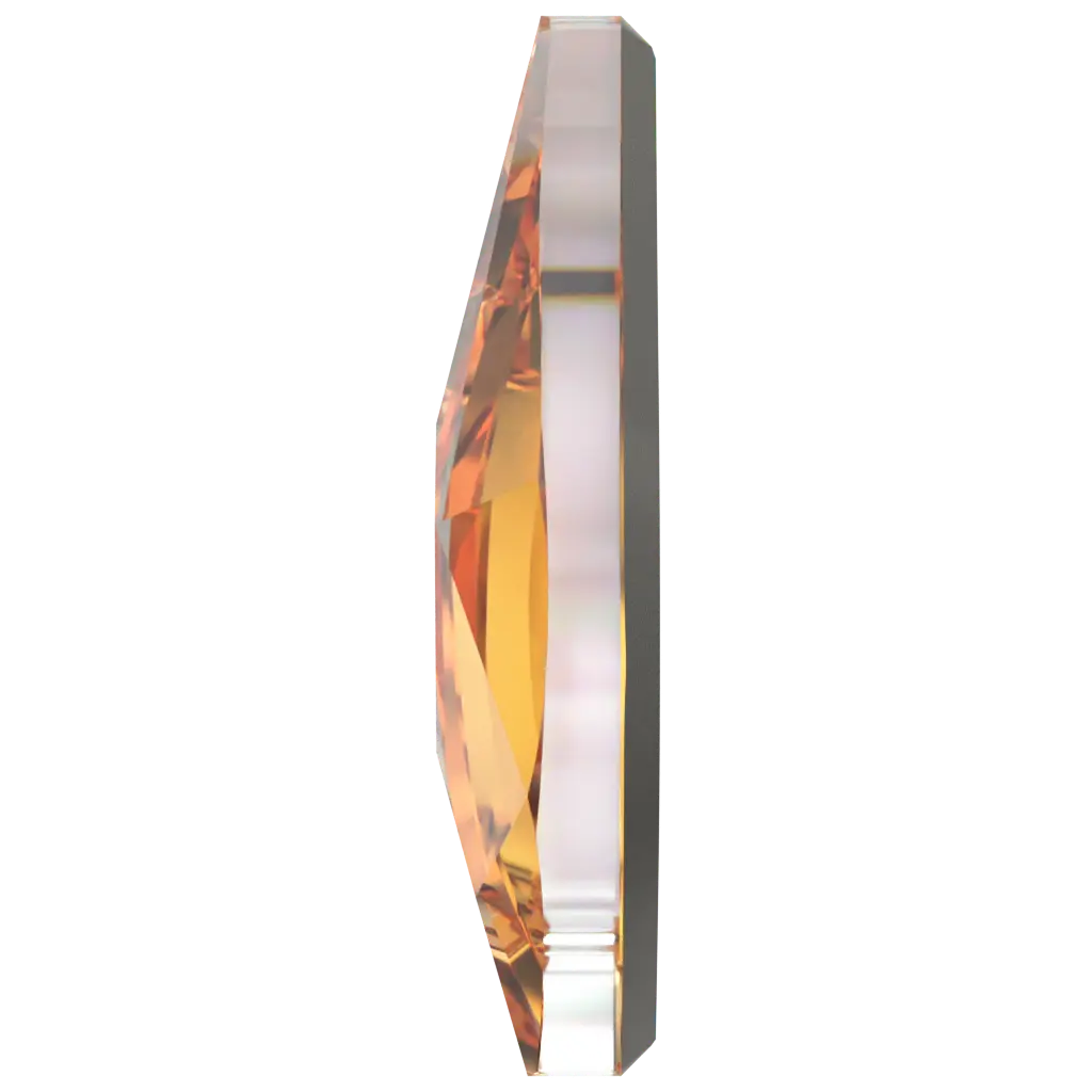 Serinity Hotfix Flat Back Crystals Flame (2205) Dark Orange - Bluestreak Crystals