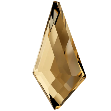Serinity Hotfix Flat Back Crystals Kite (2771) Crystal Golden Shadow - Bluestreak Crystals