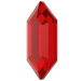 Serinity Hotfix Flat Back Crystals Large Hexagon (2776) Light Siam - Bluestreak Crystals