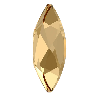 Serinity Hotfix Flat Back Crystals Marquise (2201) Crystal Golden Shadow - Bluestreak Crystals