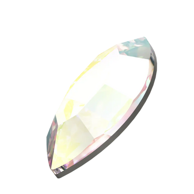 Serinity Hotfix Flat Back Crystals Navette (2200) Crystal AB - Bluestreak Crystals