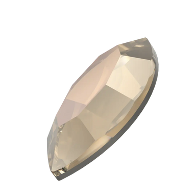 Serinity Hotfix Flat Back Crystals Navette (2200) Crystal Bronze - Bluestreak Crystals