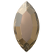 Serinity Hotfix Flat Back Crystals Navette (2200) Crystal Bronze - Bluestreak Crystals
