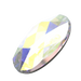 Serinity Hotfix Flat Back Crystals Oval (2603) Crystal AB - Bluestreak Crystals