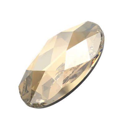 Serinity Hotfix Flat Back Crystals Oval (2603) Crystal Golden Shadow - Bluestreak Crystals