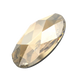 Serinity Hotfix Flat Back Crystals Oval (2603) Crystal Golden Shadow - Bluestreak Crystals