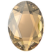 Serinity Hotfix Flat Back Crystals Oval (2603) Crystal Golden Shadow - Bluestreak Crystals